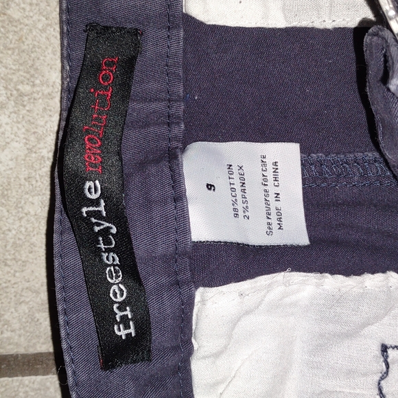 *FREESTYLE REVOLUTION* BLUE PANT WOMANS SIZE 9 - Picture 2 of 6